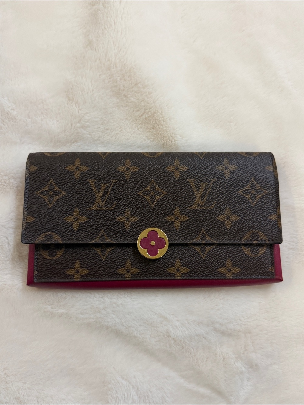 Louis Vuitton Monogram Portefeuille Flor Blossom Long Wallet
